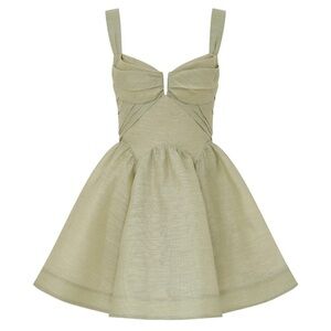 Zimmermann Rebellion Drape Mini Dress